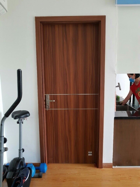 mẫu cửa thông phòng chỉ nhôm ngang g7 kosdoor 
