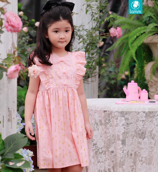 Váy thô Mỹ bèo 2 bên nơ ngực