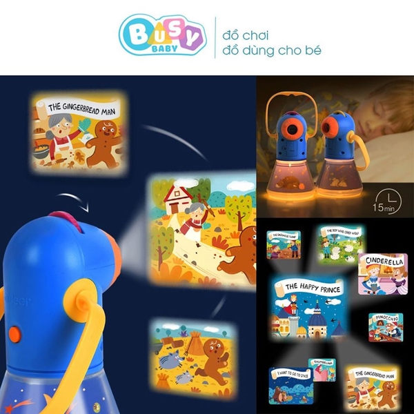 Sách chiếu bóng cho bé nghe kể chuyện trước giờ đi ngủ