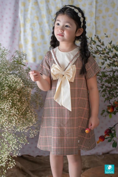 Váy tuýt si suông A nơ thủy thủ ASAILOR