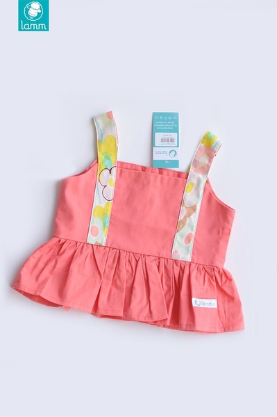 Áo hai dây bản 3cm đuôi cá cam TOP2CA