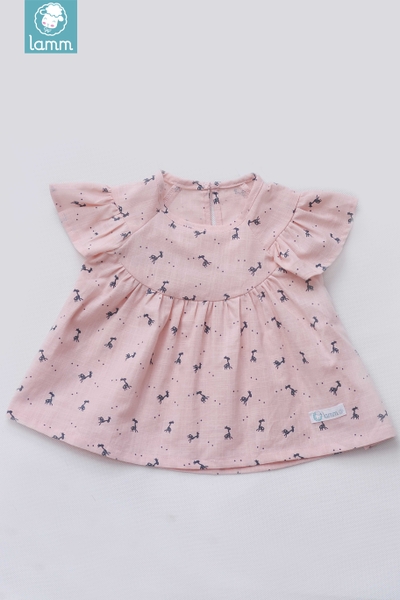 Áo thô tay bèo hươu hồng TOPDEER