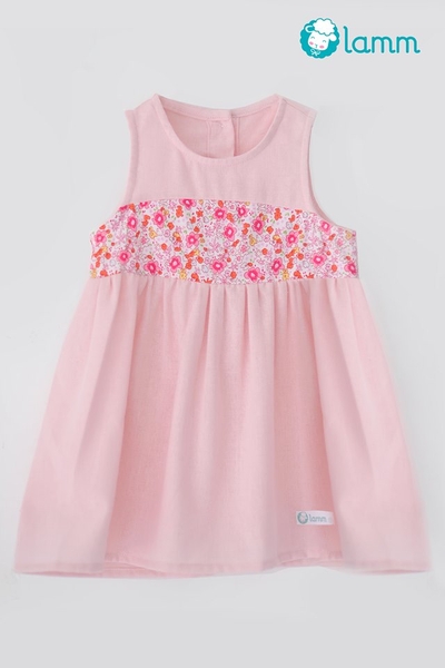 Váy linen pha thô hoa  BOUQUET