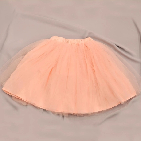 Chân váy voan hồng cam CVCAM