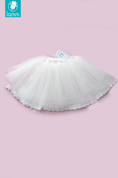 Chân váy voan trắng ngắn CVvoanT