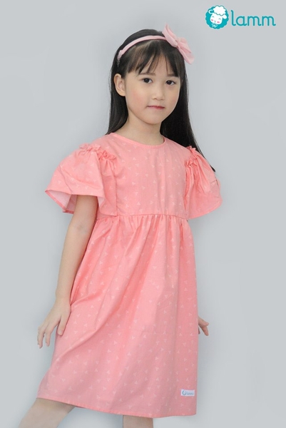 Váy thô đáp tay hoa hồng PINKBELL