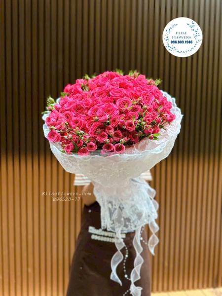Bó hoa hồng chùm Sophia tại Hà Nội | Elise Flowers