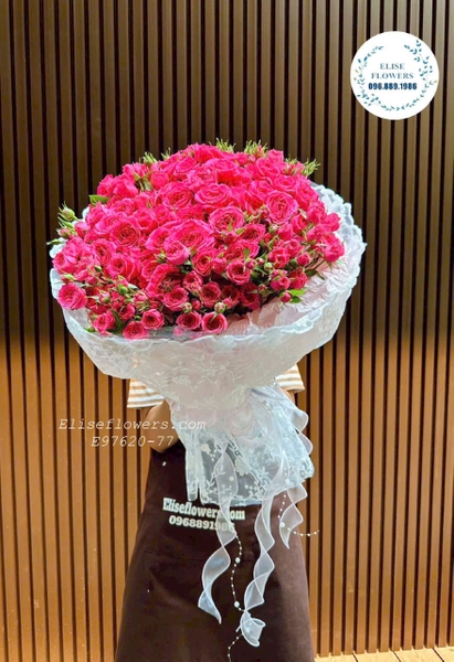 Bó hoa hồng chùm Sophia tại Hà Nội | Elise Flowers