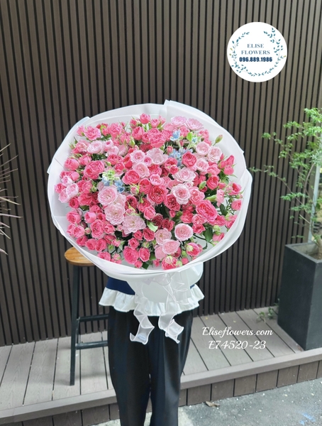Bó hoa hồng chùm sophie tặng bạn gái ở quận Ba Đình | Elise Flowers