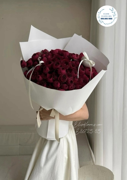 Bó hoa hồng đỏ tặng bạn gái, người yêu ở Hà Nội | Elise Flowers