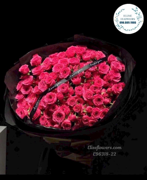 Bó hoa tặng 20/10 đẹp Hà Nội - Elise Flowers