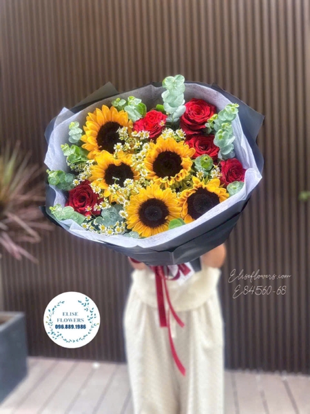 Bó hoa tặng tốt nghiệp Hà Nội - Elise Flowers