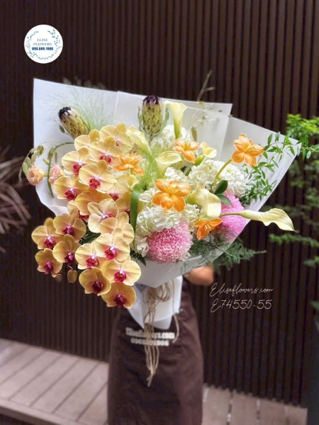 Đặt Bó Hoa 20/10 Tặng Mẹ yêu - Elise Flowers