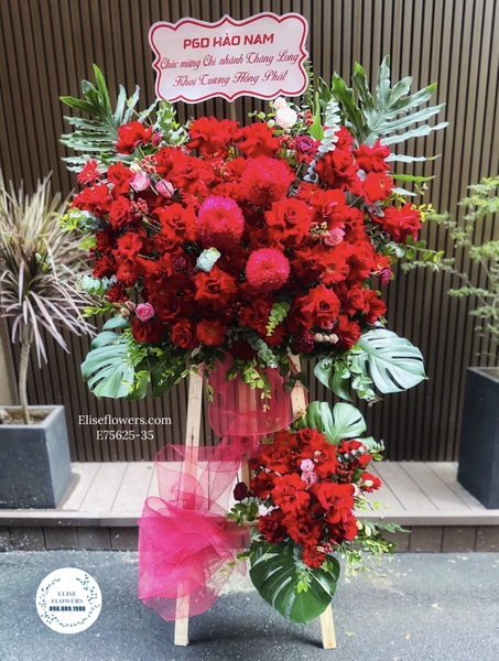Hoa khai trương Cầu Giấy giao nhanh tại Hà Nội. Ship hoa tận nơi, đúng giờ |Elise Flowers