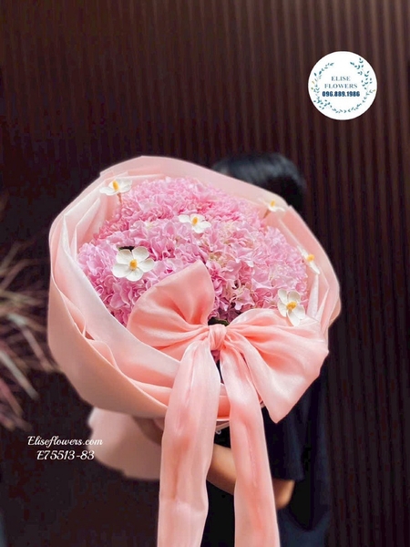 Hoa cẩm tú cầu hồng đẹp tại Hà Nội | Elise Flowers