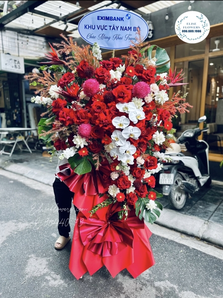 Hoa chúc mừng hội nghị ở Hà Nội. Kể hoa chúc mừng hội ngị tại Hà Nội cao cấp sang trọng | Elise Flowers