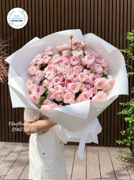 Hoa hồng chùm Fairy Kiss tặng sinh nhật tại Hoàn Kiếm | Elise Flowers