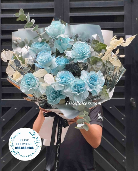 Hoa hồng nhập khẩu Ecuador Sky Blue ở Hà Nội | Elise Flowers