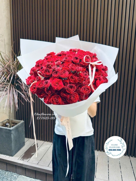 Hoa hồng Red Lace tặng bạn gái ngày 20/10 tại Hà Nội | Elise Flowers