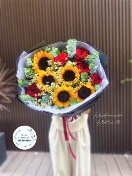 Hoa tặng tốt nghiệp đẹp Hà Nội - Elise Flowers