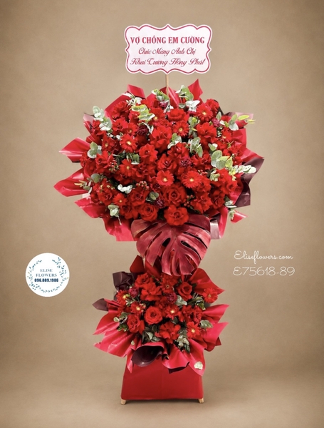 Giao hoa khai trương Nam Từ Liêm. Giao hoa tận nơi nhanh chóng từ 1-2h | Elise Flowers