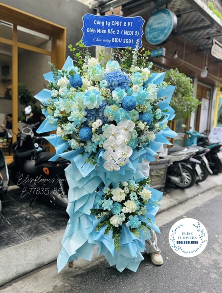 Hoa khai trương văn phòng, công ty tại quận Ba Đình, giao hoa nhanh, có VAT | Elise Flowers