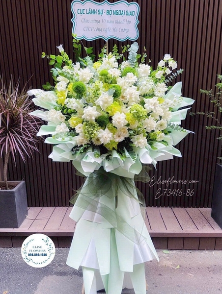 Kệ hoa khai trương cao cấp Tại Hà Nội | Elise Flowers