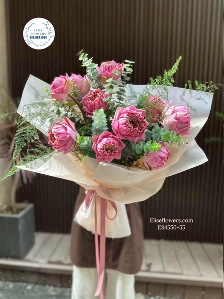 Hoa sen hồng đẹp tặng bạn gái tại Cầu Giấy | Elise Flowers