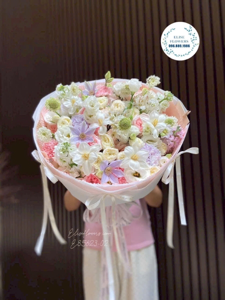 Hoa tặng vợ ngày kỷ niệm - Elise Flowers