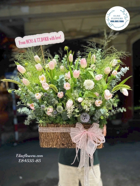 Hoa chúc mừng văn phòng luật sư ngày 10/10 tại Hà Nội | Elise Flowers