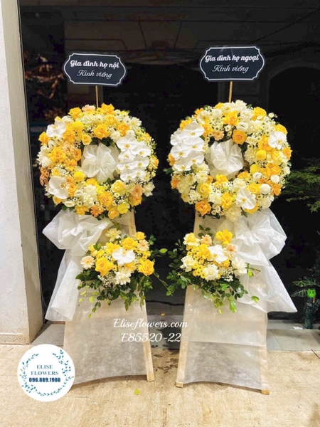 Kệ hoa chia buồn Nam Từ Liêm Hà Nội | Elise Flowers