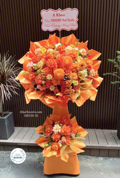 Kệ Hoa Chúc Mừng Khai Trương Tại Ba Đình, Hoàn Kiếm - Elise Flowers