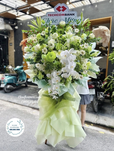 Kệ Hoa Khai Trương Hà Nội | Elise Flowers