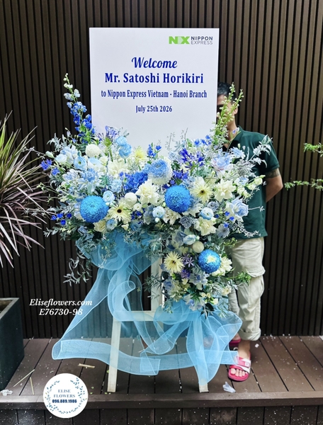 Đăt hoa khai trương ở quận Hoàn Kiếm, Hai Bà Trưng giao nhanh 1-2h