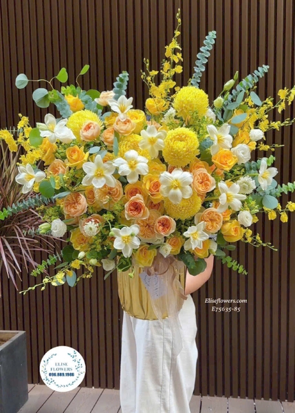 Hoa Tặng Sếp Ngày Doanh Nhân 13/10 - Elise Flowers