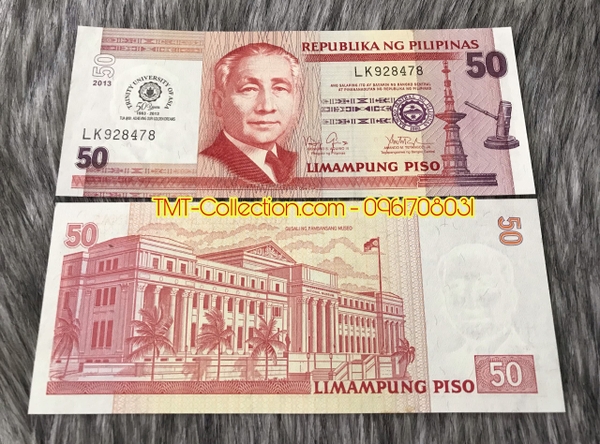 Philippines 50 Piso 2013 UNC