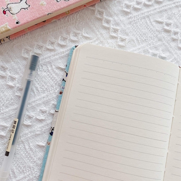 Sổ Linen Notebook hoạ tiết