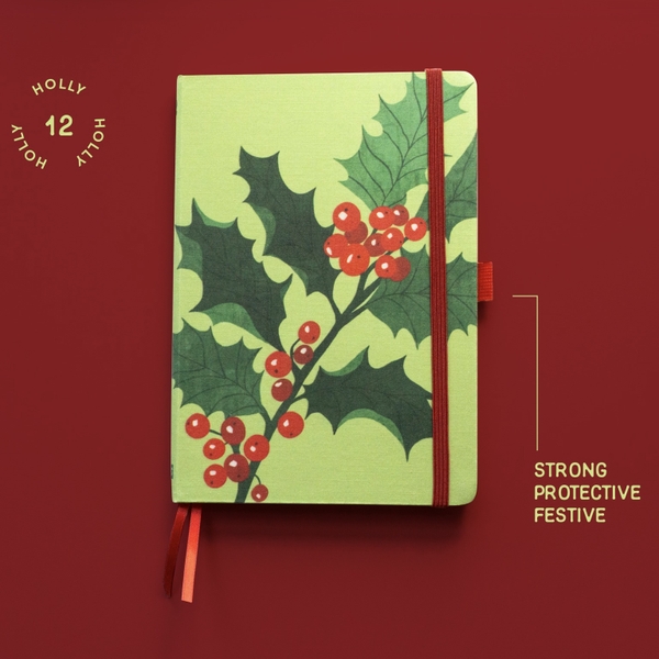 Sổ Tay Bìa Vải Linen Birth Flower Journal Collection