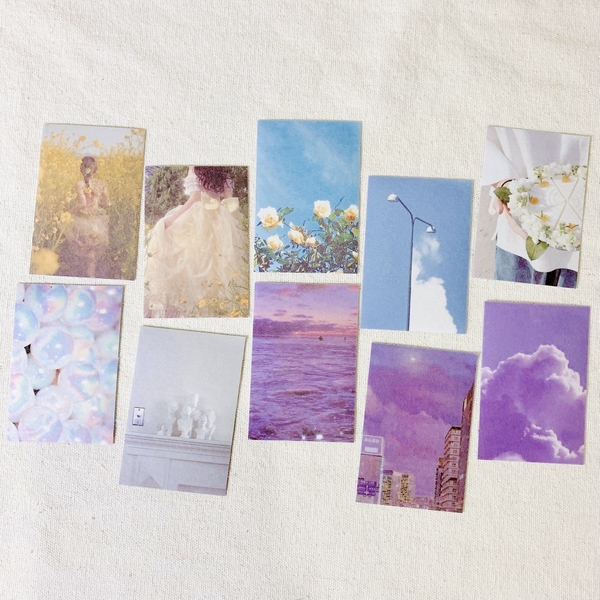 Set 10 Miếng Washi Sticker (ngẫu nhiên)