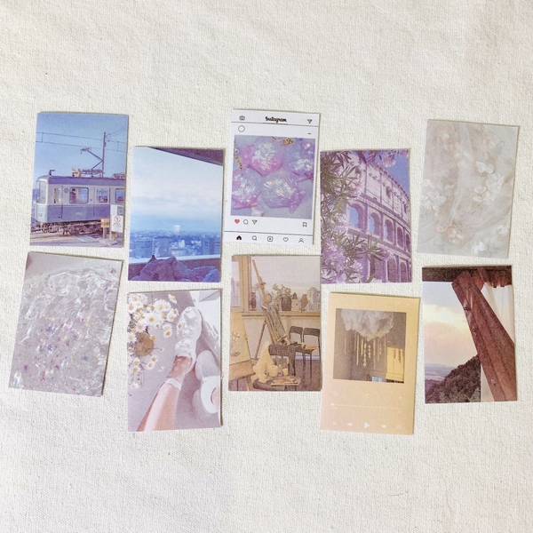 Set 10 Miếng Washi Sticker (ngẫu nhiên)