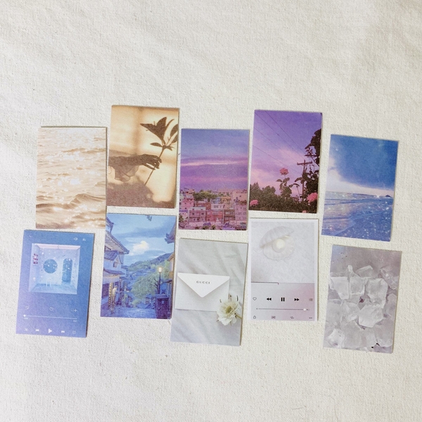 Set 10 Miếng Washi Sticker (ngẫu nhiên)