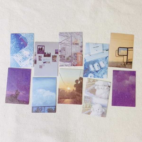 Set 10 Miếng Washi Sticker (ngẫu nhiên)