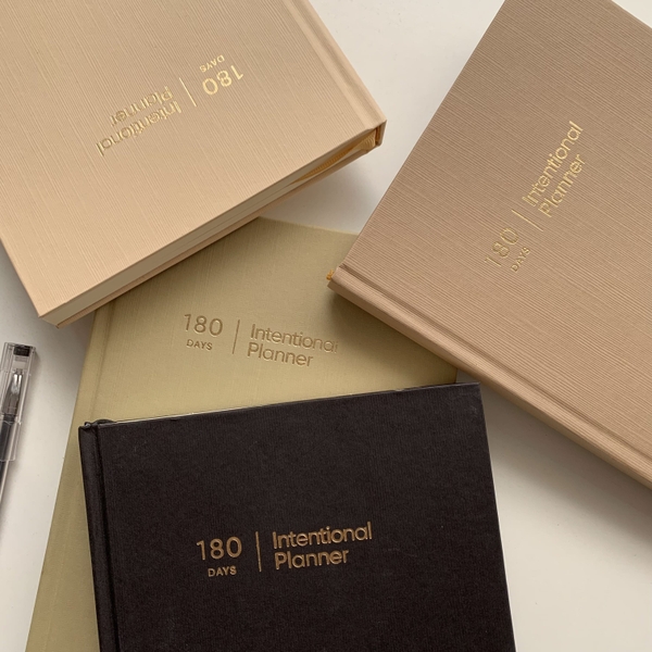 Intentional Planner | Sổ Lên Kế Hoạch Hằng Ngày Daily Planner Trong 6 Tháng