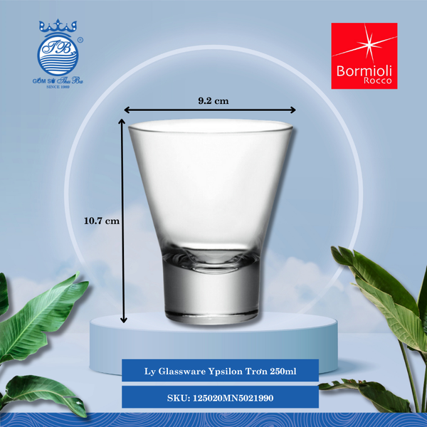 Ly Ypsilon Bormioli Rocco Thủy Tinh