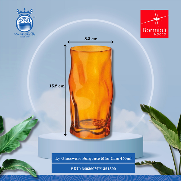 Ly Sorgente (Nhiều Màu) Bormioli Rocco Thủy Tinh