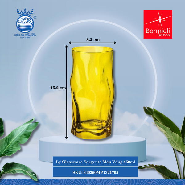 Ly Sorgente (Nhiều Màu) Bormioli Rocco Thủy Tinh