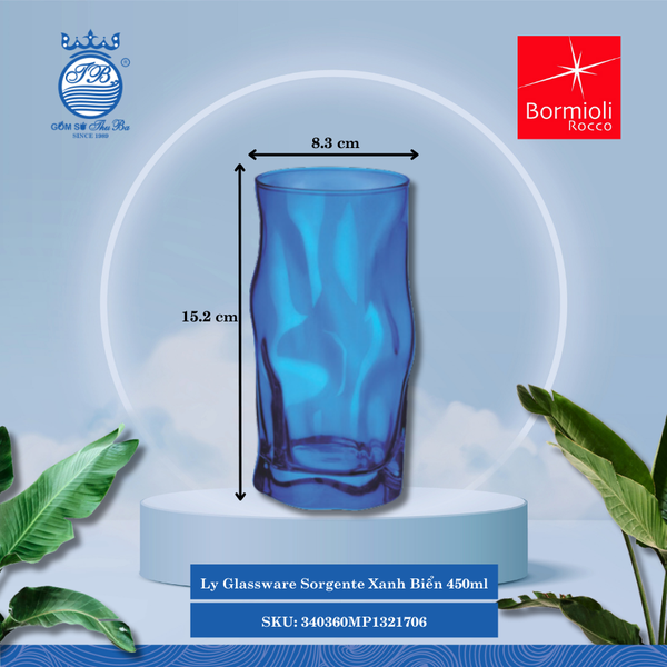 Ly Sorgente (Nhiều Màu) Bormioli Rocco Thủy Tinh