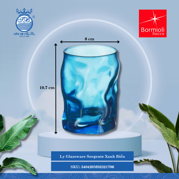 Ly Sorgente (Nhiều Màu) Bormioli Rocco Thủy Tinh