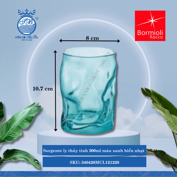 Ly Sorgente (Nhiều Màu) Bormioli Rocco Thủy Tinh