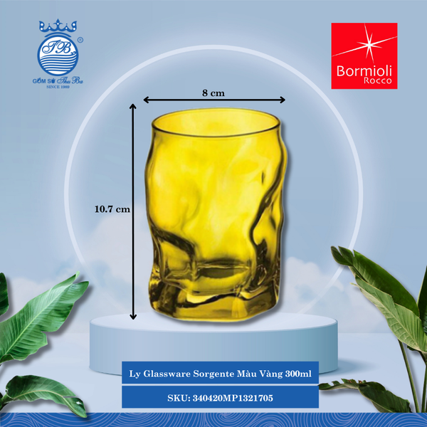 Ly Sorgente (Nhiều Màu) Bormioli Rocco Thủy Tinh